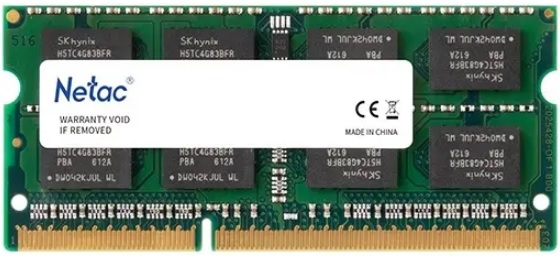 Оперативная память SO-DIMM DDR3 4Гб Netac