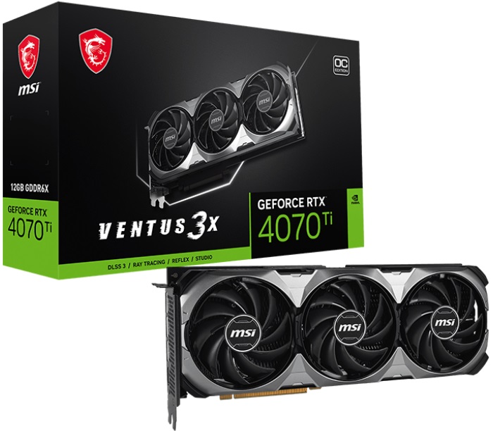 Видеокарта nVidia RTX 4070Ti MSI RTX