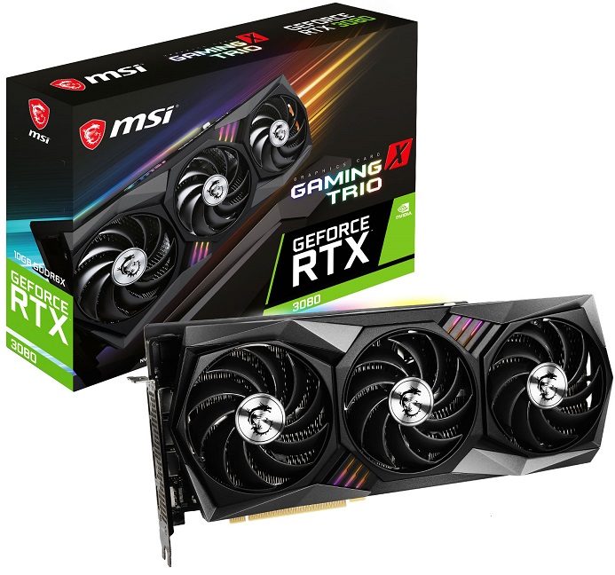 Видеокарта nVidia RTX 3080 MSI RTX