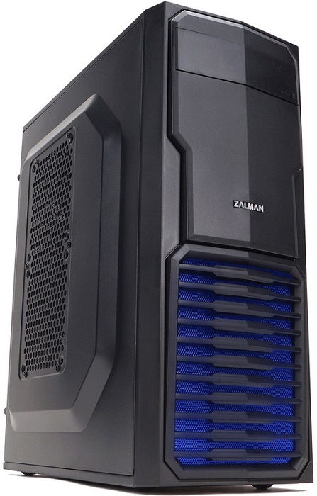 Корпус Zalman ZM-T4; mATX; Mini-Tower; 1х92