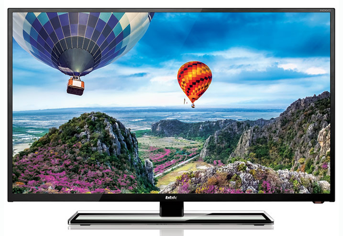 Телевизор 32" BBK 32LEM-1005/T2C; LED; 1366x768;