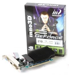 Видеокарта nVidia GT 210 Inno3D Silent