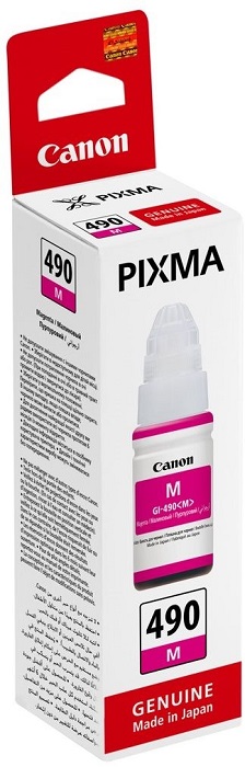 Чернила Canon GI-490 M (0665C001); для