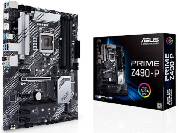 Материнская плата intel Z490 Asus PRIME