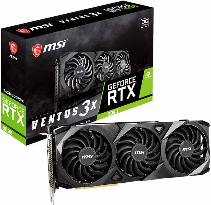 Видеокарта nVidia RTX 3090 MSI RTX