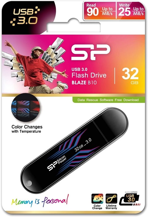 USB-флэш 32 ГБ Silicon Power Blaze