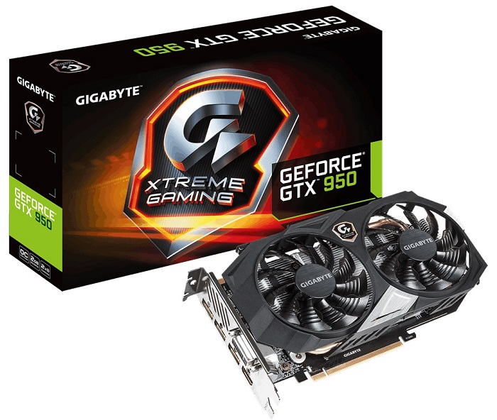 Видеокарта nVidia GTX 950 Gigabyte GV-N950XTREME