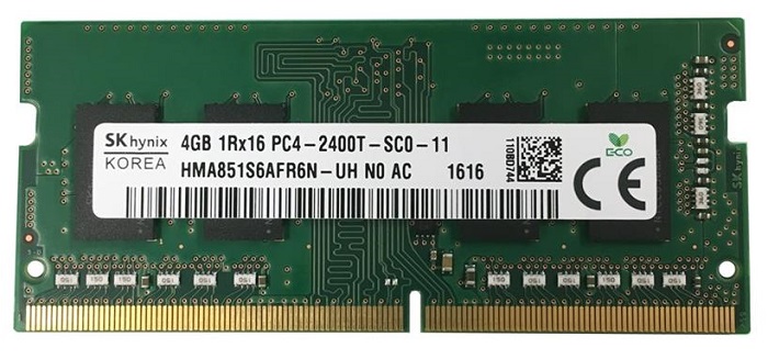 Оперативная память SO-DIMM DDR4 4Гб Hynix