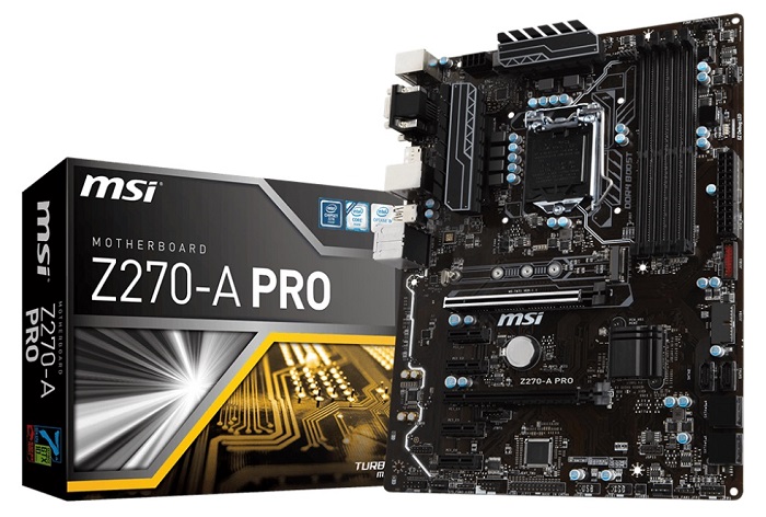 Материнская плата intel Z270 MSI Z270-A