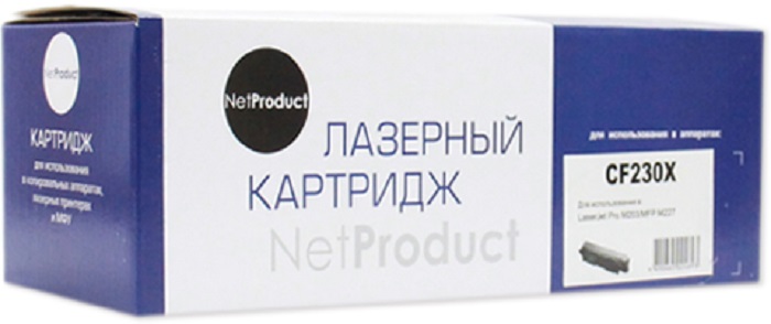 Картридж лазерный NetProduct N-CF230X/051H; для HP