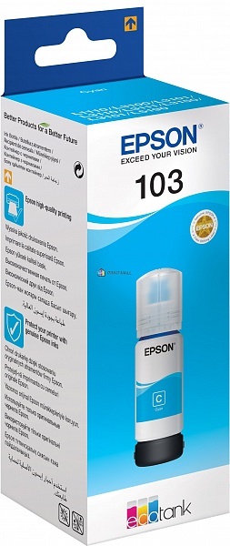 Чернила Epson 103 (C13T00S24A); L3100/3101/3110//3150/3151/1110/3156/3160/5190; 65