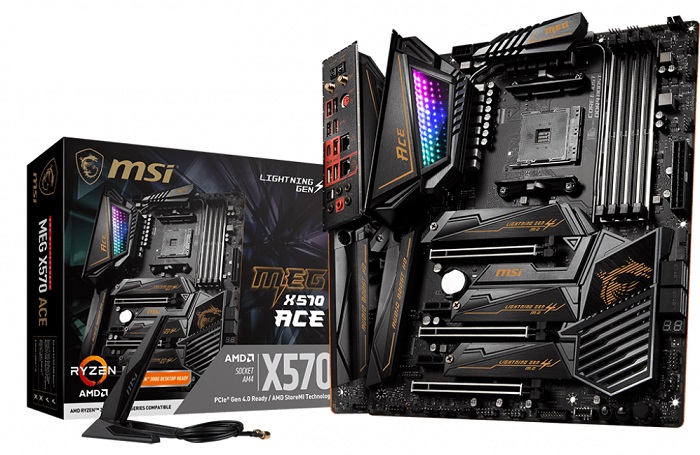 Материнская плата AMD X570 MSI MEG