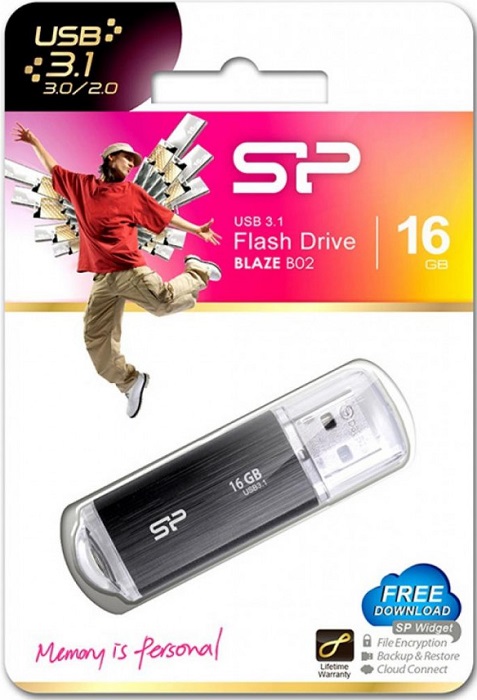 USB-флэш 64 ГБ Silicon Power Blaze