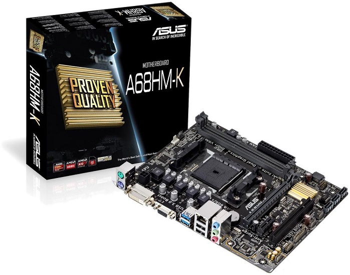 Материнская плата AMD A68 Asus A68HM-K