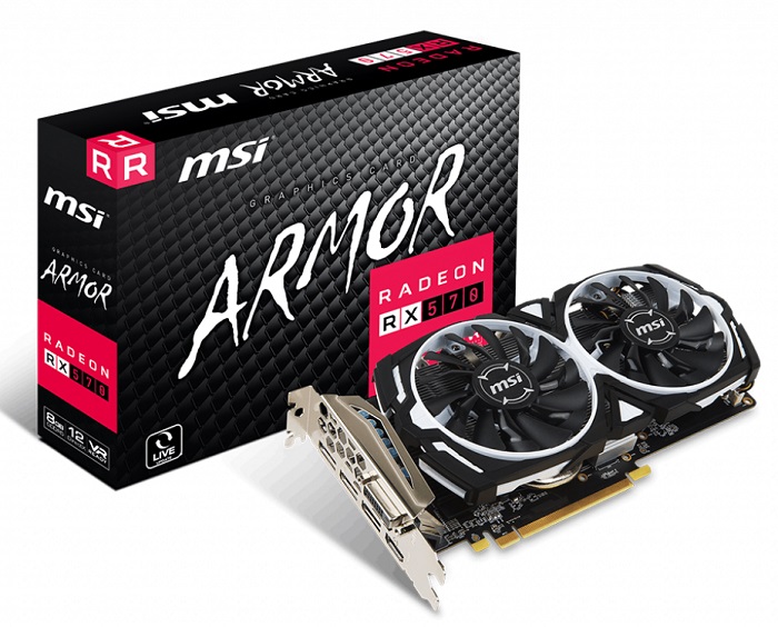 Видеокарта AMD Radeon RX 570 MSI