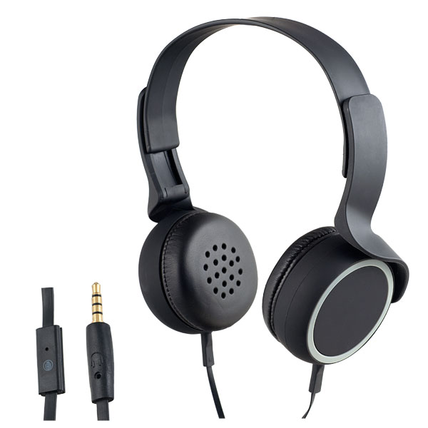 Наушники с микрофоном Perfeo VERVE (PF-VEV-BLK);