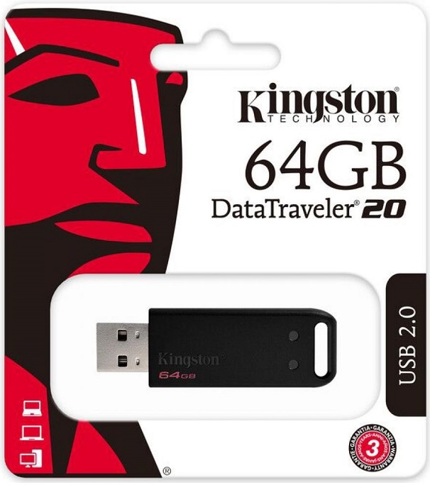 USB-флэш 64 ГБ Kingston DataTraveler 20