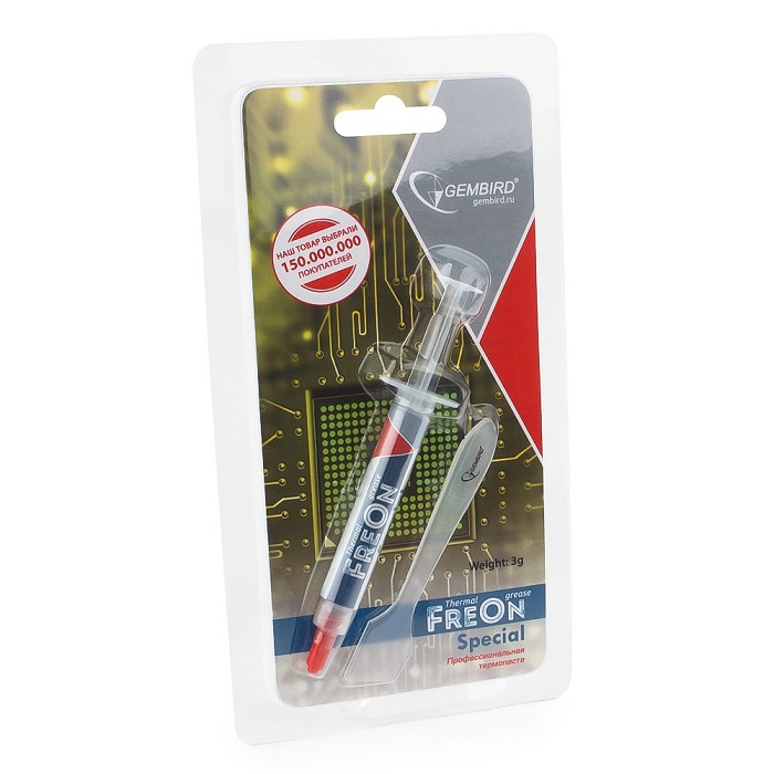 Термопаста Gembird FreOn Special (GF-11-3); 3