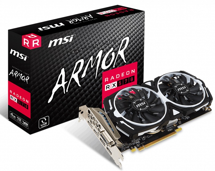 Видеокарта AMD Radeon RX 570 MSI