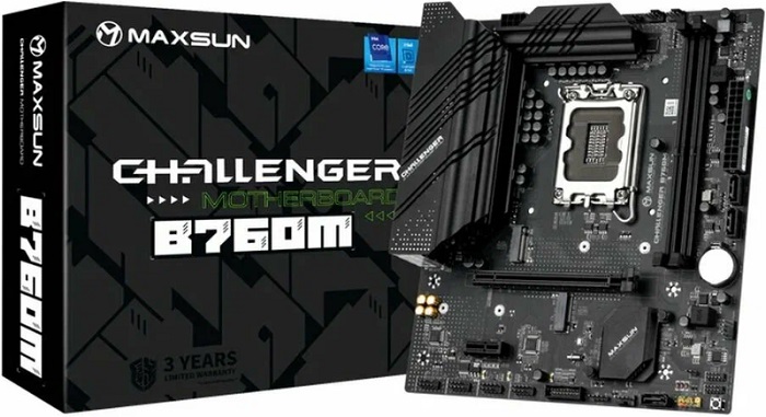 Материнская плата intel B760 MAXSUN MS-CHALLENGER