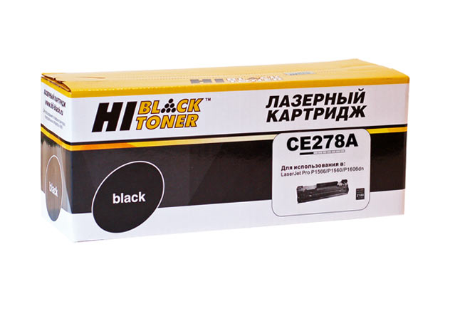 Картридж лазерный Hi-Black HB-CE278A; для HP