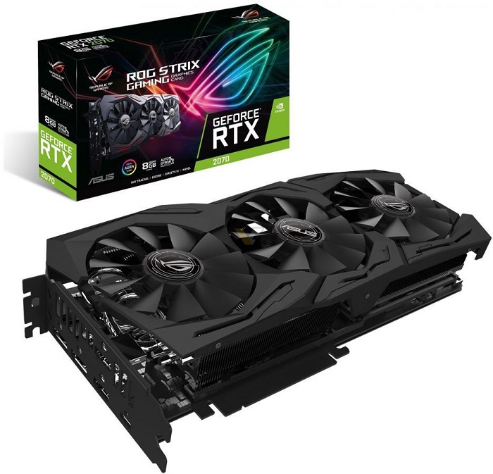 Видеокарта nVidia RTX 2070 Asus ROG-STRIX-RTX2070-8G-GAMING