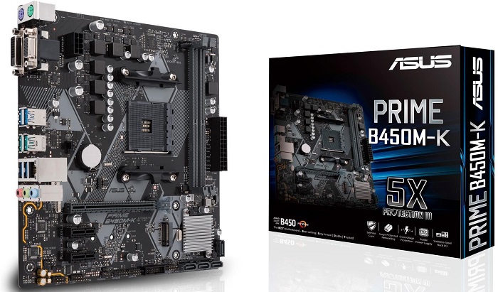 Материнская плата AMD B450 Asus PRIME