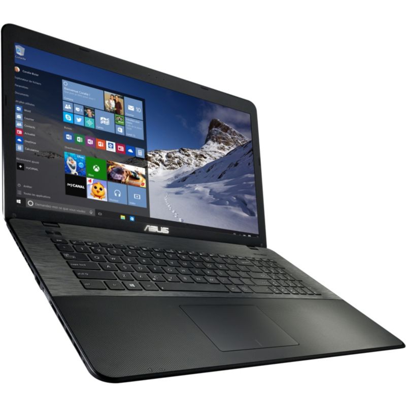 Ноутбук 17.3" Asus X751SA-TY006D (90NB07M1-M01810); 1600x900;