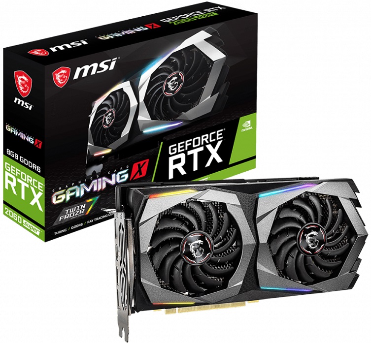 Видеокарта nVidia RTX 2060 SUPER MSI