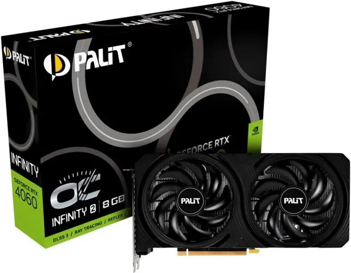 Видеокарта nVidia RTX 4060 Palit RTX