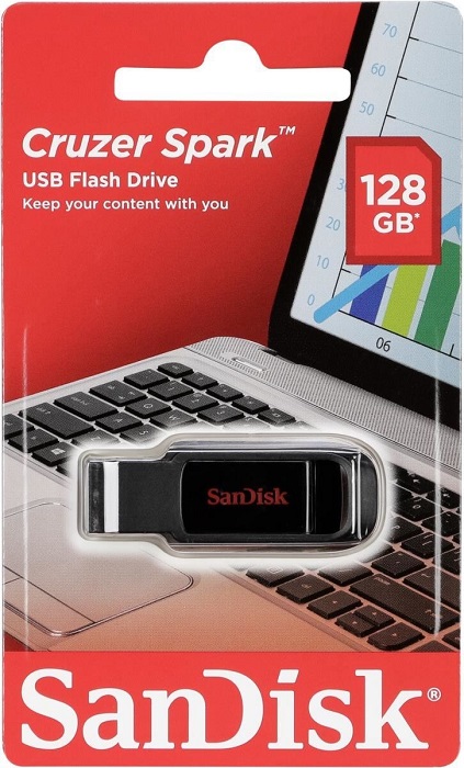 USB-флэш 128 ГБ SanDisk Cruzer Spark