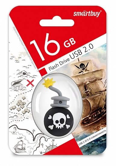 USB-флэш 16 ГБ SmartBuy Wild Bomb