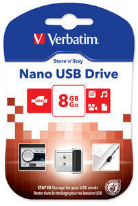 USB-флэш 8 ГБ Verbatim Nano (97463);