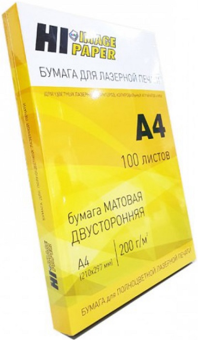 Фотобумага A4 Hi-image paper CL200DH-A4-100 (A201531);