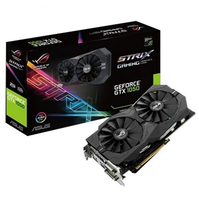 Видеокарта nVidia GTX 1050 Asus STRIX-GTX1050-2G-GAMING