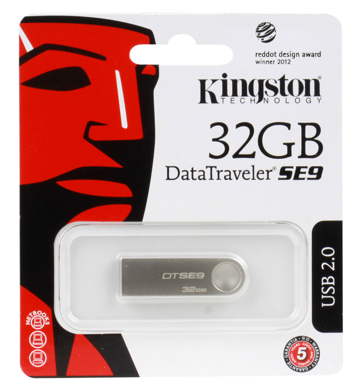 USB-флэш 32 ГБ Kingston DataTraveler SE9