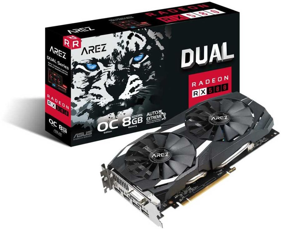 Видеокарта AMD Radeon RX 580 Asus