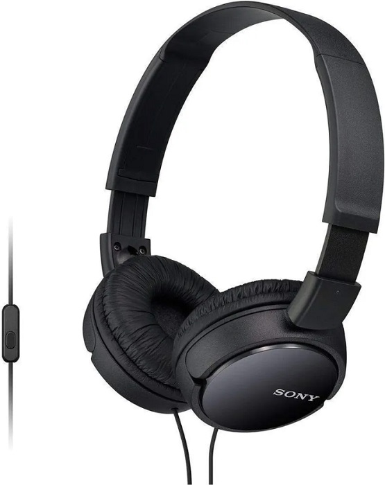 Наушники с микрофоном Sony MDR-ZX110APB; оголовье;