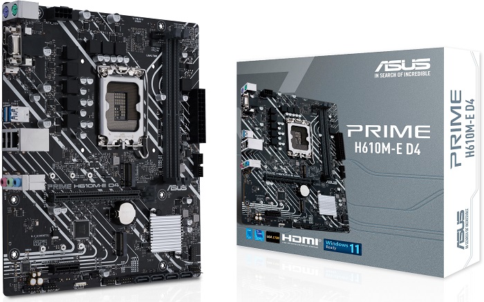 Материнская плата intel H610 Asus PRIME