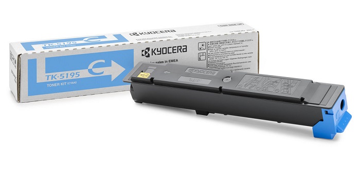 Картридж лазерный Kyocera TK-5195C (1T02R4CNL0); для