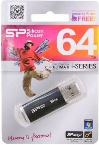 USB-флэш 64 ГБ Silicon Power Ultima