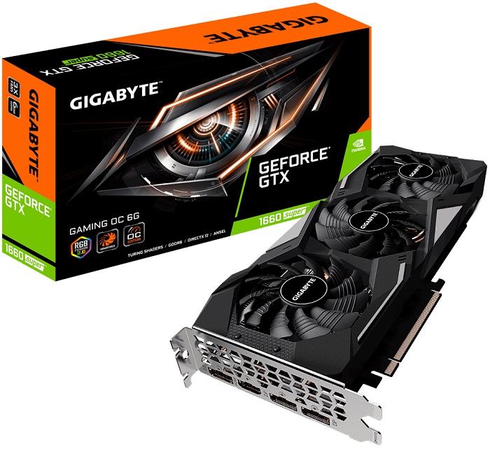 Видеокарта nVidia GTX 1660 SUPER Gigabyte