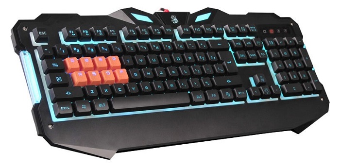 Клавиатура A4Tech Bloody B328; мембранно-механическая; LK