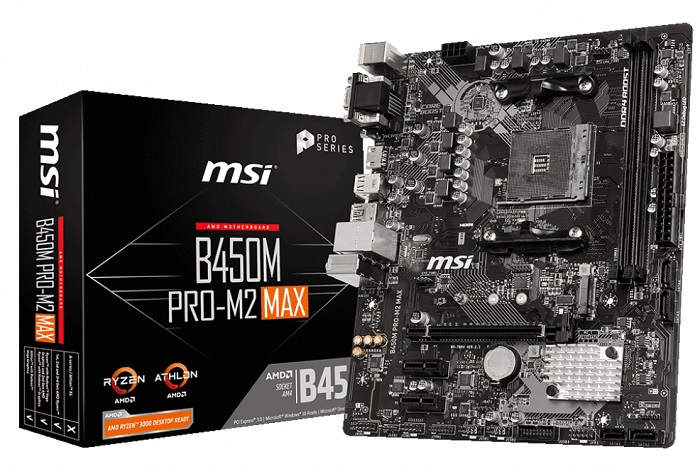 Материнская плата AMD B450 MSI B450M