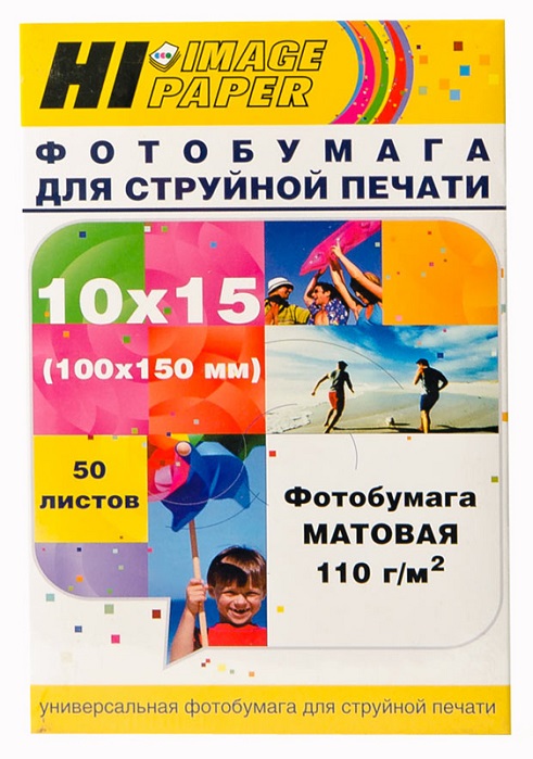 Фотобумага 10х15 Hi-image paper MC110-4R-50 (A21175);