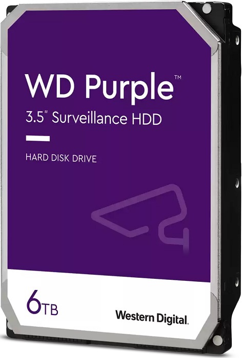 Жесткий диск 3.5" 6Тб WD Purple