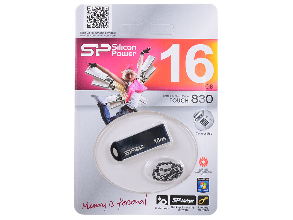 USB-флэш 16 ГБ Silicon Power Touch