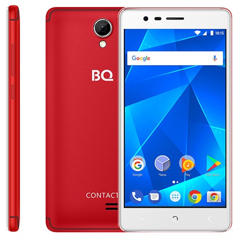 Смартфон BQ Contact 1/8Гб Red (BQ-5001L);