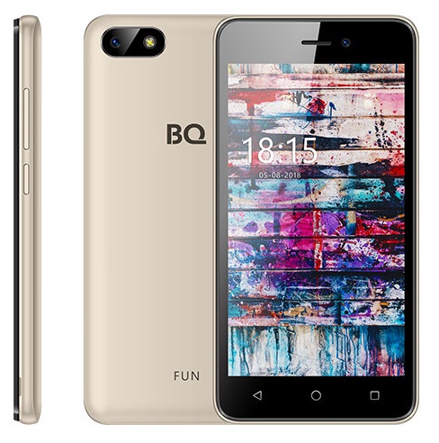 Смартфон BQ Fun 0.5/8Гб Gold (BQ-5002G);