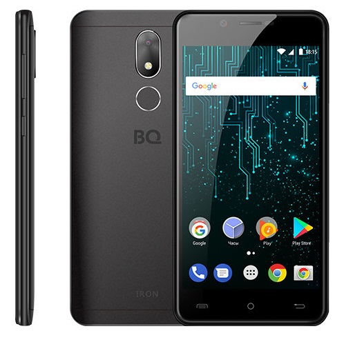 Смартфон BQ Iron 2/16Гб Black (BQ-5007L);